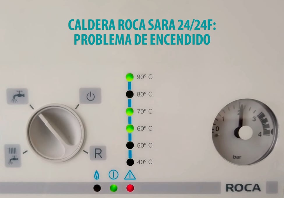 Caldera Roca Sara 24/24F: Problema de encendido